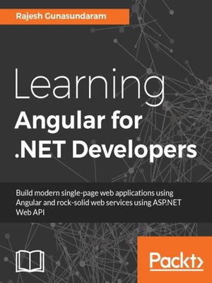 cover image of Learning Angular for .NET Developers